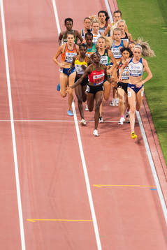 Karoline Bjerkeli Grøvdal of Norway (fourth last)