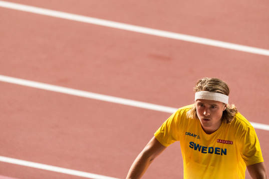 Fredrik Samuelsson of Sweden
