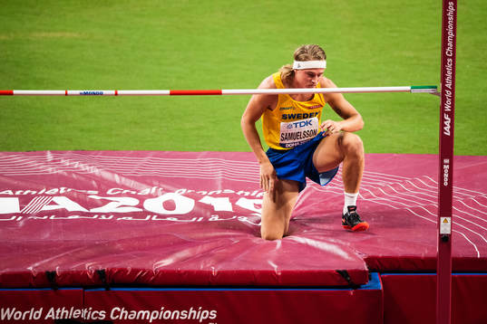 Fredrik Samuelsson of Sweden
