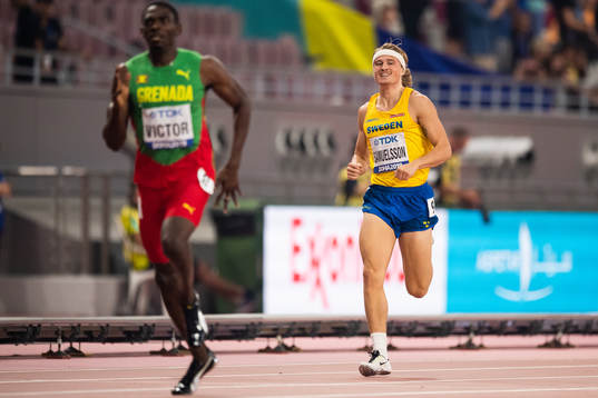 Fredrik Samuelsson of Sweden