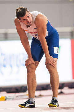 Martin Roe of Norway looks dejected
