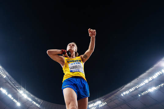 Fredrik Samuelsson of Sweden