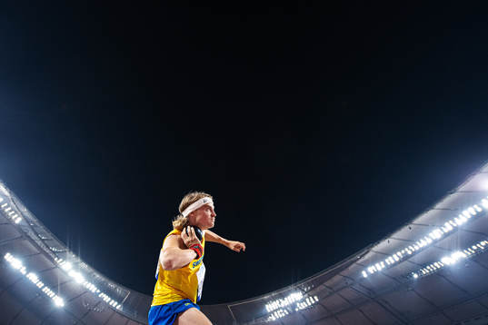 Fredrik Samuelsson of Sweden