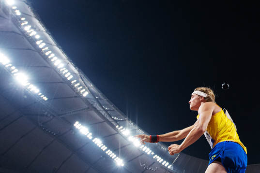 Fredrik Samuelsson of Sweden