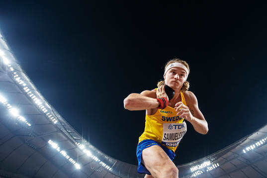 Fredrik Samuelsson of Sweden