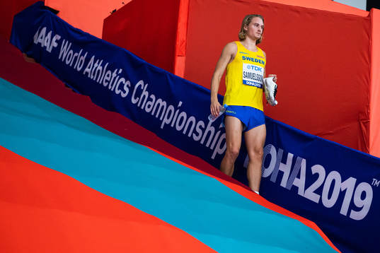 Fredrik Samuelsson of Sweden