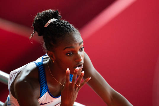 Dina Asher-Smith of Great Britain