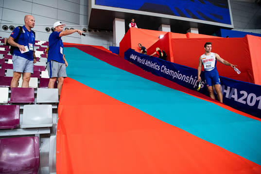 Martin Roe of Norway is disqualified