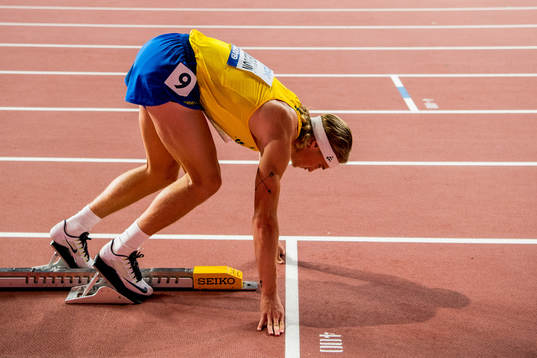 Fredrik Samuelsson of Sweden