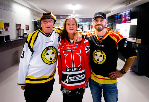 Brynäs och Örebros supportrar