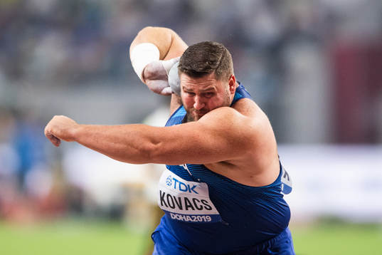 Joe Kovacs of USA