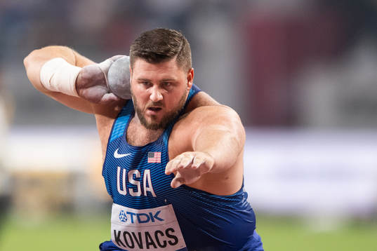 Joe Kovacs of USA