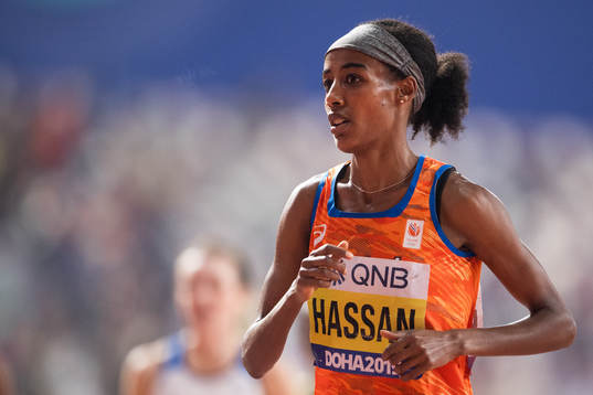 Sifan hassan of the Netherlands