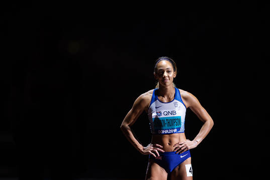 Katarina Johnson-Thompson of Great Britain