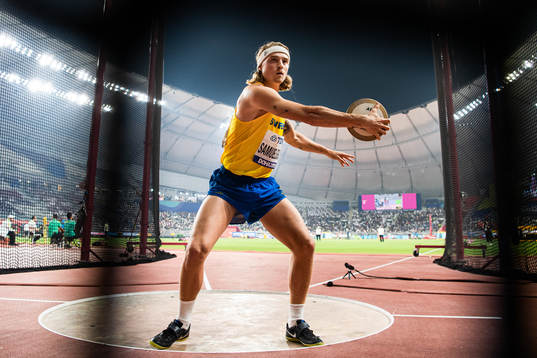 Fredrik Samuelsson of Sweden