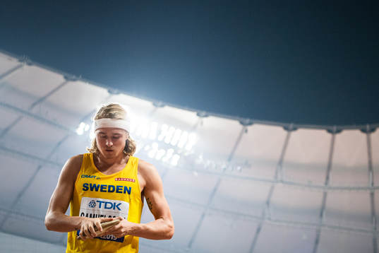 Fredrik Samuelsson of Sweden