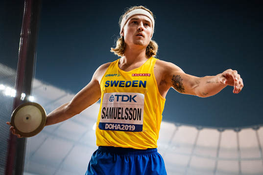 Fredrik Samuelsson of Sweden