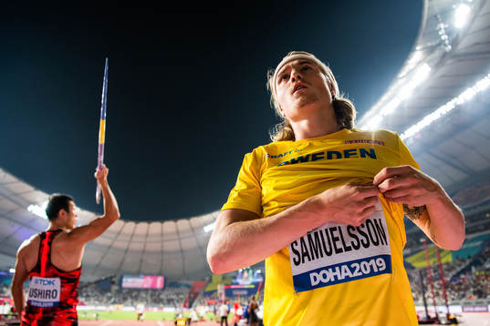 Fredrik Samuelsson of Sweden