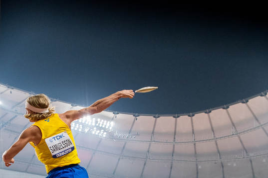 Fredrik Samuelsson of Sweden
