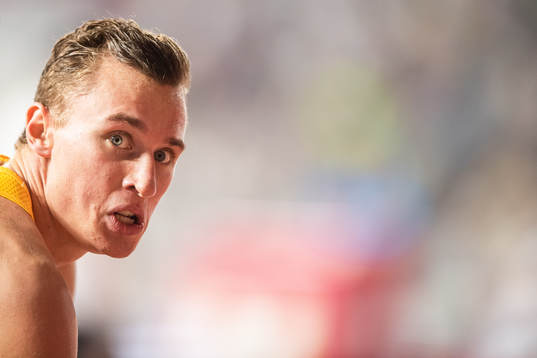 Kalle Berglund of Sweden