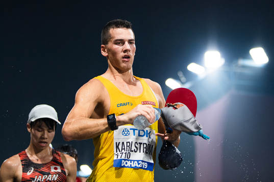Perseus Karlström of Sweden