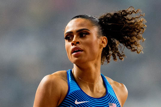 Sydney McLaughlin of USA