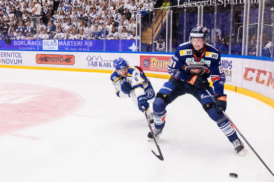 Leksands Filip Johansson och Växjös Fredrik Karlström