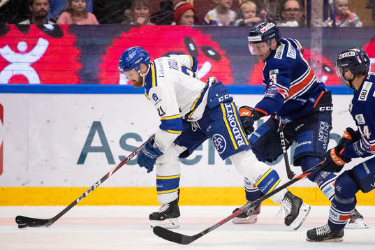 Leksands Mattias Ritola och Växjös Oliver Bohm