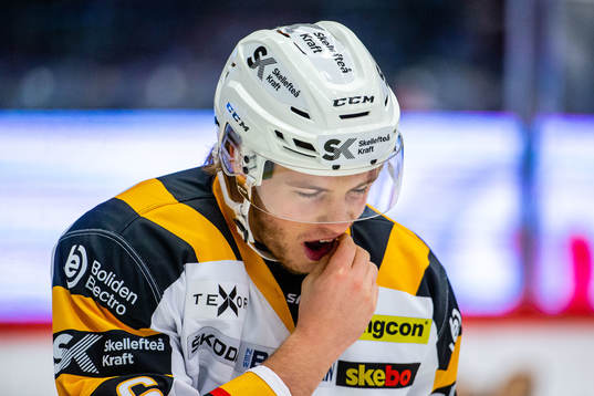 Skellefteås Rickard Hugg deppar
