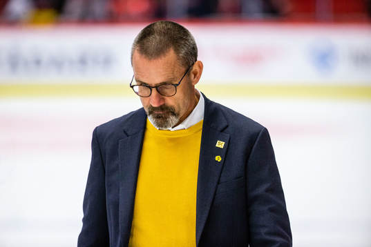 Skellefteås tränare Tommy Samuelsson deppar