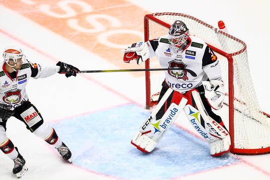 Malmö Redhawks målvakt Lars Volden utan klubba