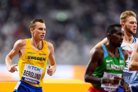 Kalle Berglund of Sweden