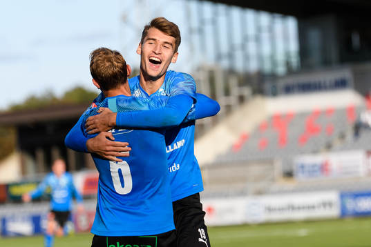 Bläddra bland fler bilder av Fotboll, Superettan, Halmstad - Norrby