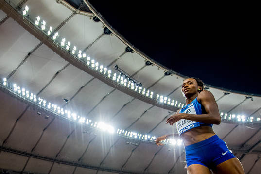 Dalilah Muhammad of USA