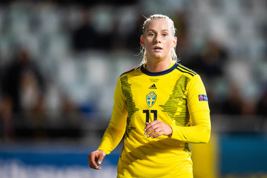 Stina Blackstenius of Sweden