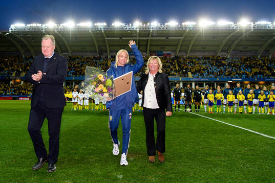 Karl-Erik Nilsson, president of the Swedish Football