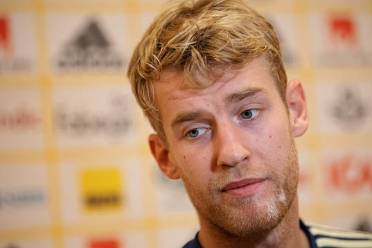 Filip Helander of the Swedish national football team