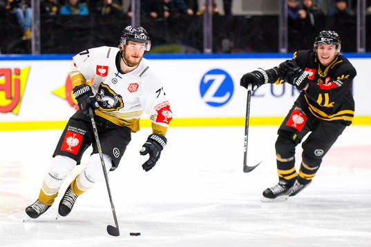 Rickard Hugg of Skellefteå and Ludwig Byström of Kärpät