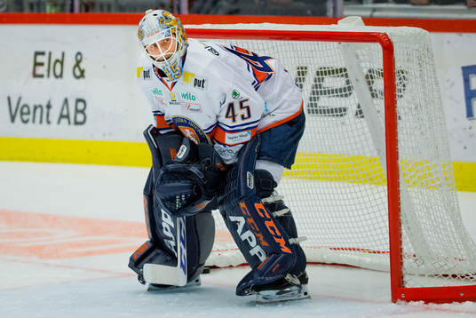Växjös målvakt Viktor Andrén