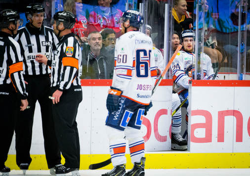 Växjös Brendan Shinnimin deppar i utvisningsbåset