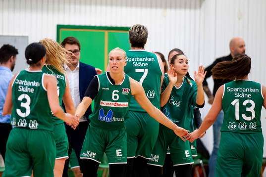 IK Eos Georgia de Leeuw, Kajsa Lundahl och Emelie Ånäs