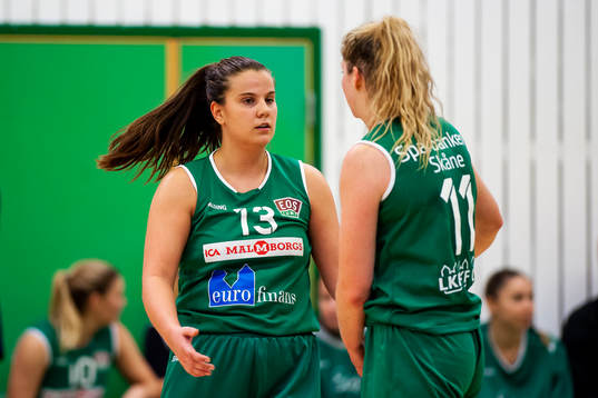 IK Eos Emelie Ånäs och Mary Goulding