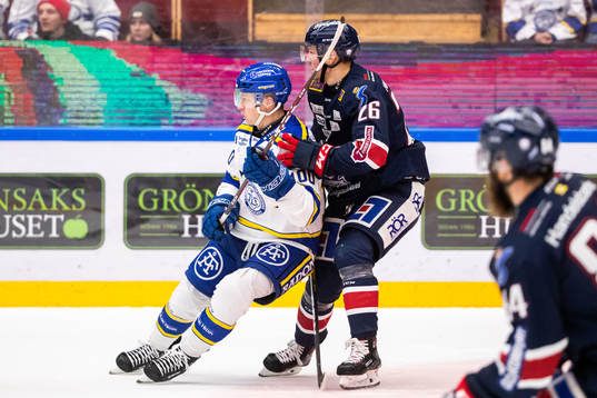 Leksands Johan Fransson och Linköpings Hampus Larsson