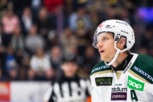 Färjestads Johan Ryno deppar