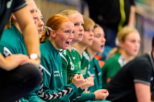 OV helsingborgs  Annie Svensson jublar
