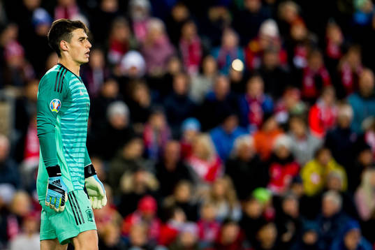 Goalkeeper Kepa Arrizabalaga of Spain