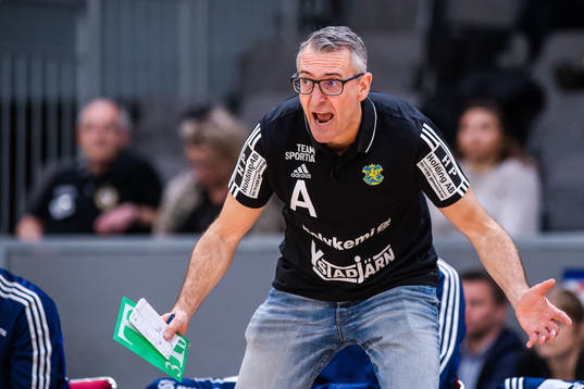 Ystads IFs tränare Jerry Hallbäck