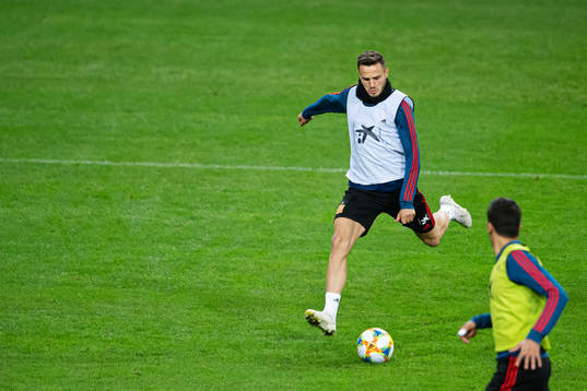 Saúl Ñíguez of the Spanish national football team