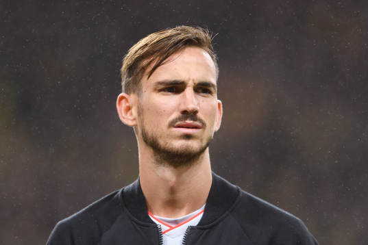Fabian Ruiz of Spain at lineup