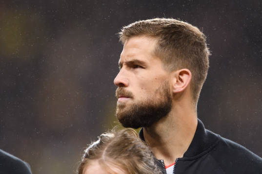 Inigo Martinez of Spain at lineup